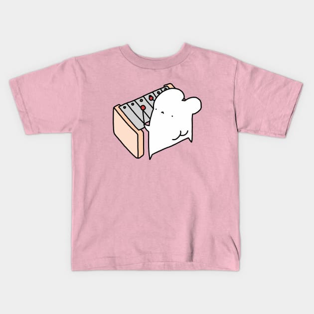 Musical Bread Kids T-Shirt by KennysGifs